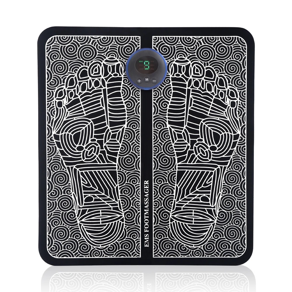 USB Massage Pad Feet Muscle Stimulator Massage Mat Electric EMS Foot Massager